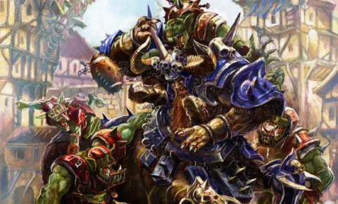 Partida al joc de rol Warhammer Fantasy